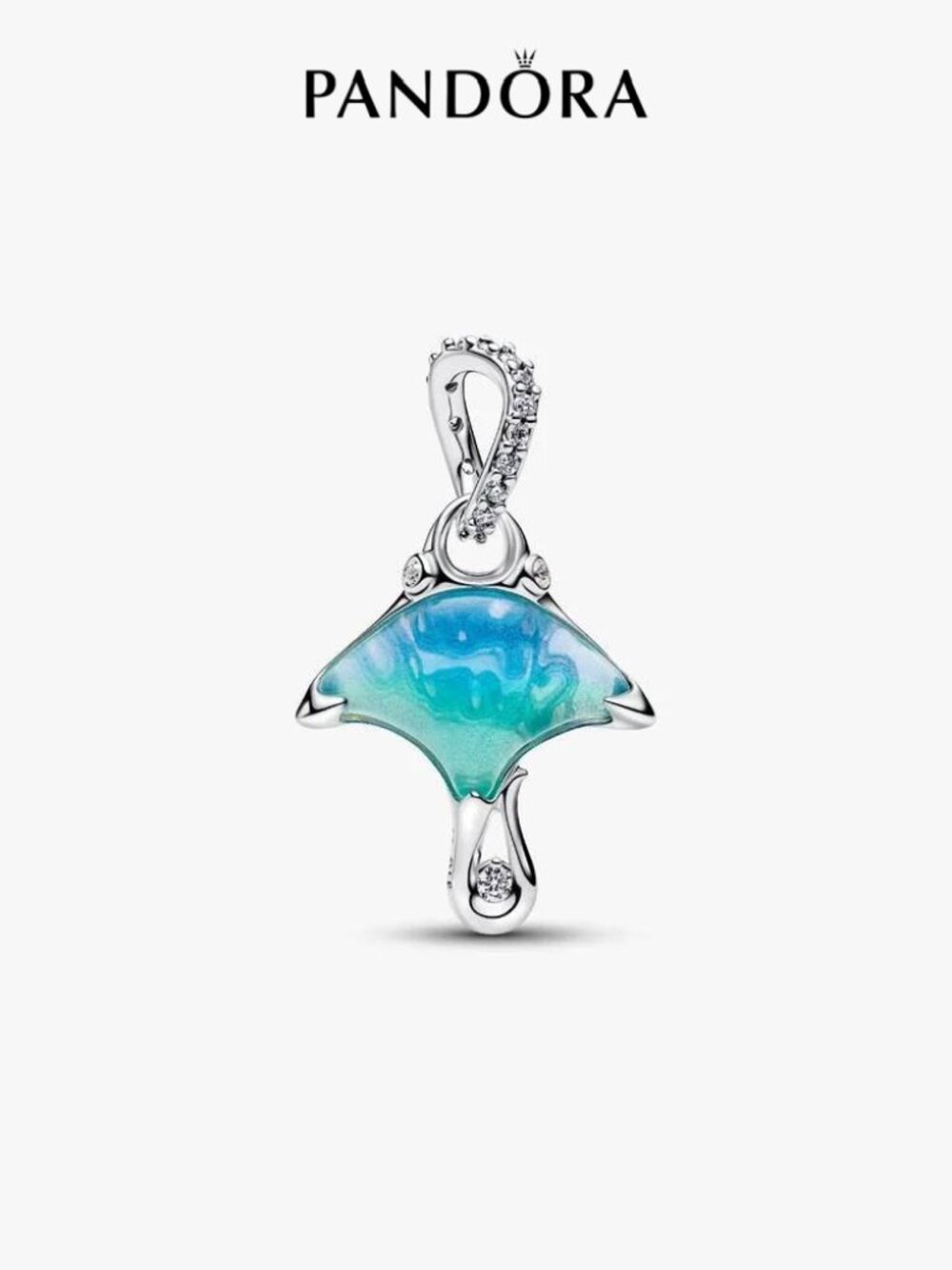 Pandora Manta Ray Dangle Charm